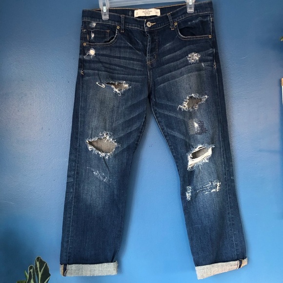Abercrombie & Fitch Distress Jeans - Picture 1 of 13